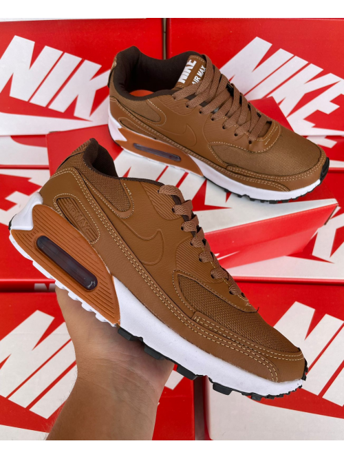 Tênis Air Max 90 Masculino Nike Caramelo - Tênis Nike