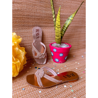 Tamanco Feminino Strass Raya CHF8037 Rose - Marcas Autorais  Raya