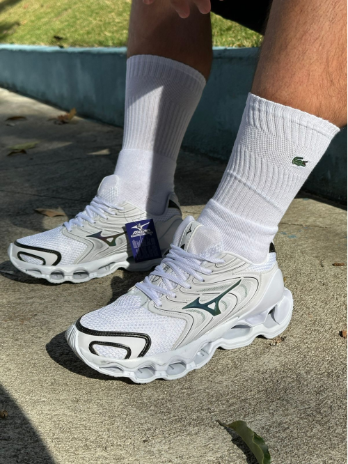 Tênis Wave Prophecy 12 Masculino Mizuno Branco - Tênis Mizuno