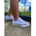 Tenis Infantil Unissex All Star Curto  Branco Vulcanizado - Tênis All Star