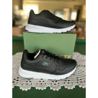 Tênis Retro Lacoste Masculino Preto - Tênis Lacoste