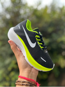 Tênis Infantil Unissex Air Zoom Nike Preto/Verde - Tênis Nike
