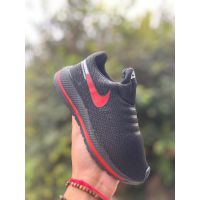 Tênis Infantil Unissex Slip Air Zoom Nike Preto/Vermelho