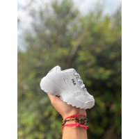 Tênis Infantil Disruptor Unissex Fila Branco - Tênis Fila