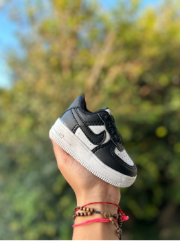 Tênis Infantil Air Force Unissex Nike Branco/Preto - Tênis 