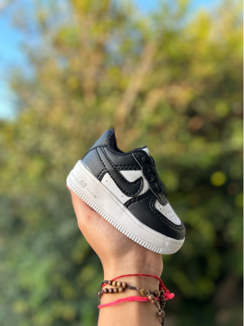 Tênis Infantil Air Force Unissex Nike Branco/Preto - Tênis 