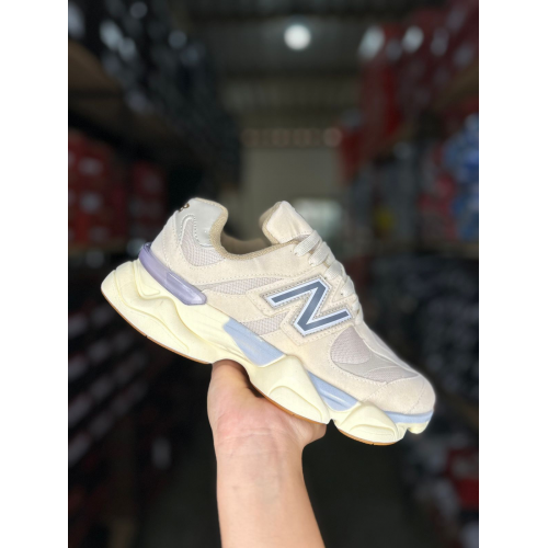 Tênis 9060 Premium Unissex New Balance Creme/prata