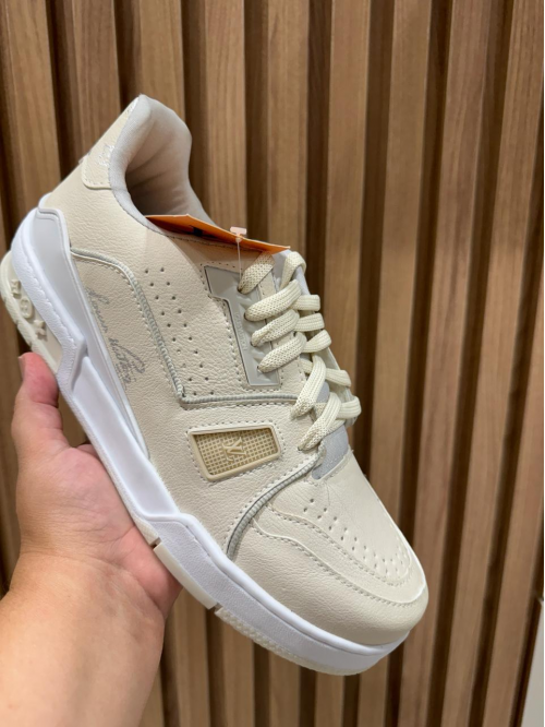 Tênis  Louis Vuitton Creme  - Tênis LOUIS VUITTON 