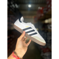 Tênis Samba Feminino Adidas Branco - Tênis Adidas