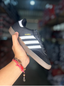 Tênis Samba Feminino Adidas Preto - Tênis Adidas