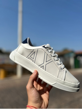 Tênis  Armani Premium Branco - Tênis Emporio Armani