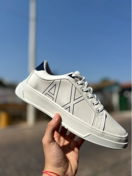Tênis  Armani Premium Branco - Tênis Emporio Armani