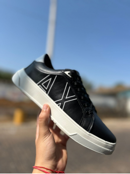 Tênis  Armani Premium Preto - Tênis Emporio Armani