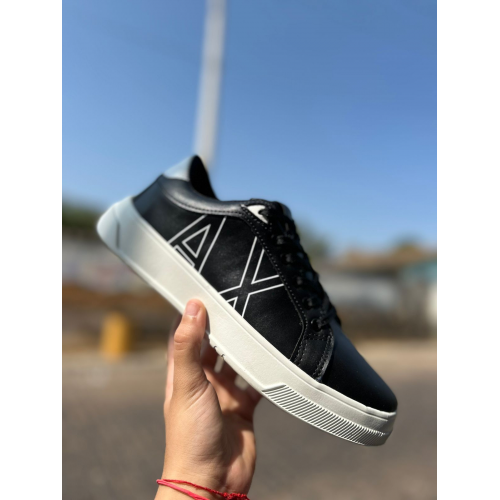 Tênis Armani Premium Preto Tênis Armani Premium Preto