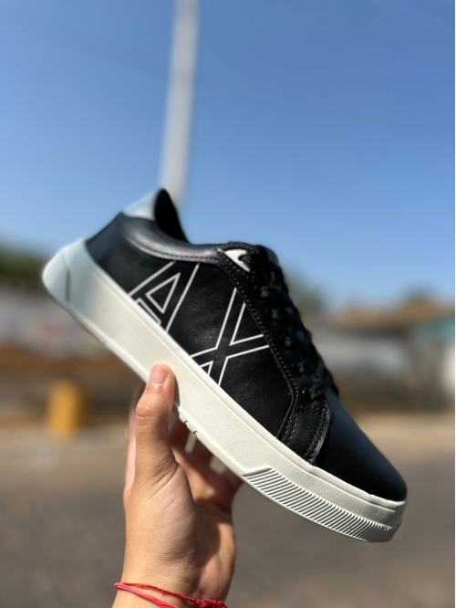 Tênis  Armani Premium Preto - Tênis Emporio Armani