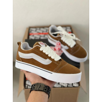 Tênis KNU Skool Plataforma Feminino Vans Caramelo - Tênis Vans