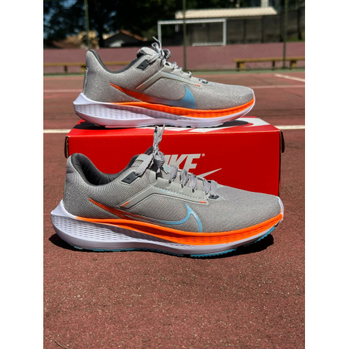 Tenis Vomero 17 Masculino Cinza/ Laranja Tenis Vomero 17 Masculino Cinza/ Laranja