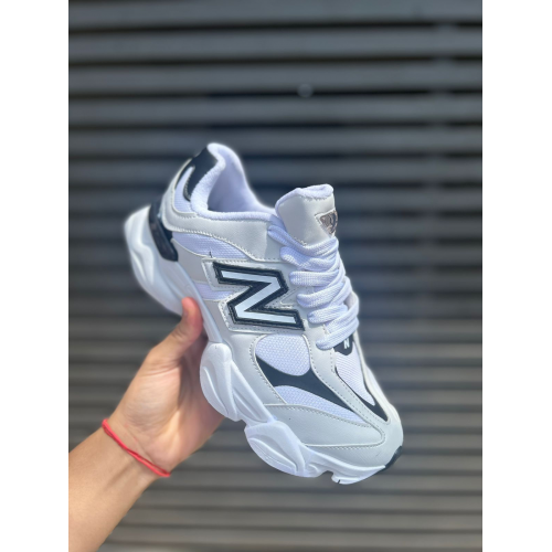 Tênis 9060 Premium Masculino New Balance Branco /Preto