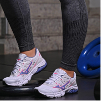Tênis Wave Nirvana 9 Feminino Mizuno Branco - Tênis Mizuno