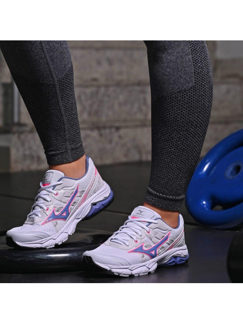 Tênis Wave Nirvana 9 Feminino Mizuno Branco - Tênis Mizuno