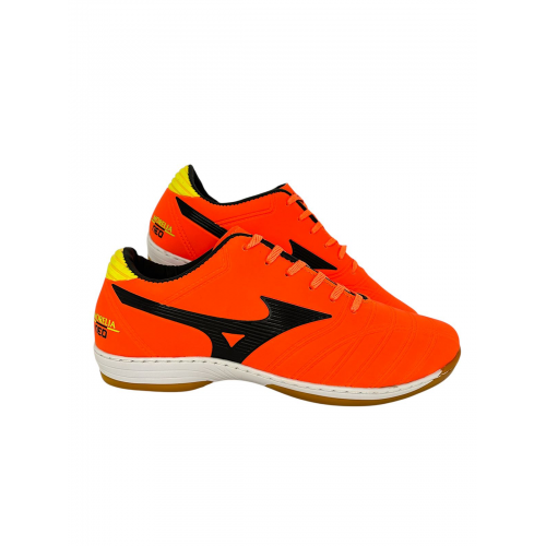 Chuteira Futsal Morelia Neo Masculino Mizuno Laranja