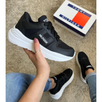 Tênis Feminino Tommy Hilfiger Preto - Tênis Tommy Hilfiger