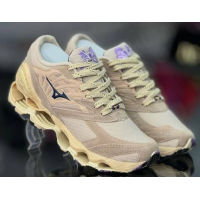 Tênis Wave Prophecy LS Flor de Lotus Masculino Mizuno Bege - Tênis Mizuno