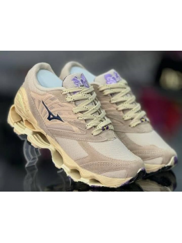 Tênis Wave Prophecy LS Flor de Lotus Masculino Mizuno Bege