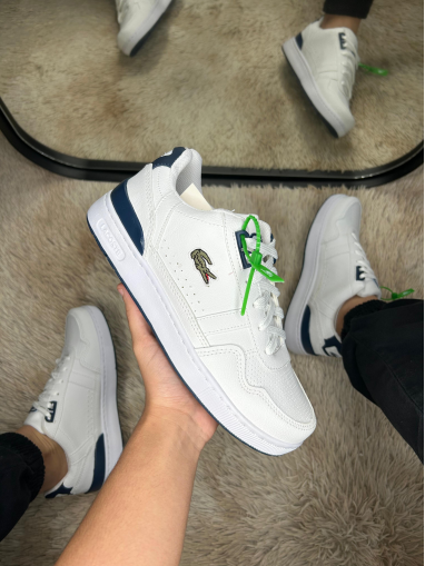 Tênis Tclip Premium  Lacoste Branco - Tênis Lacoste