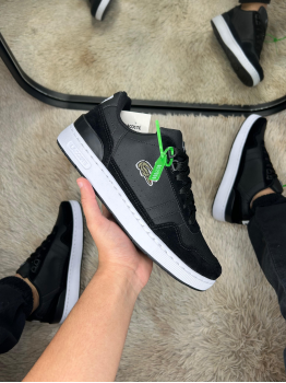 Tênis Tclip Premium  Lacoste Preto - Tênis Lacoste