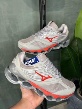 Tênis Wave Prophecy Especial Mizuno Cinza - Tênis Mizuno