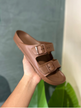 Chinelo Birken Ortopédico EVA  Marrom - Marcas Autorais  
