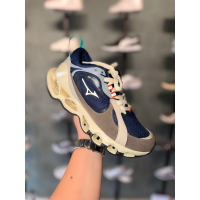 Tênis Wave Prophecy Beta Masculino Mizuno Creme/Marinho - Tênis Mizuno