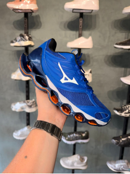 Tênis Wave Prophecy 13s premium Masculino Mizuno Royal - Tênis Mizuno