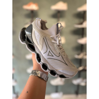 Tênis Wave Prophecy 14 premium Masculino Mizuno Branco - Tênis Mizuno