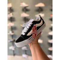 Tênis KNU Vulcanizado Premium Unissex Vans Preto/Branco - Tênis Vans