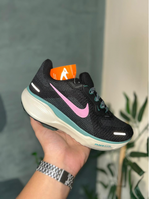 Tênis  Pegasus 41 Premium EVA Feminino Preto/verde e rosa - Tênis Nike