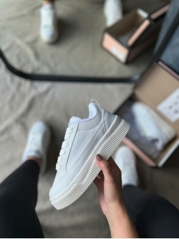 Tênis Miu MIu Classic Branco