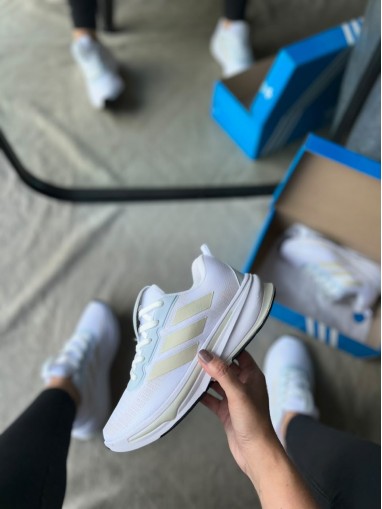 Tênis Supernova Feminino Adidas Branco/Cinza - Tênis Adidas