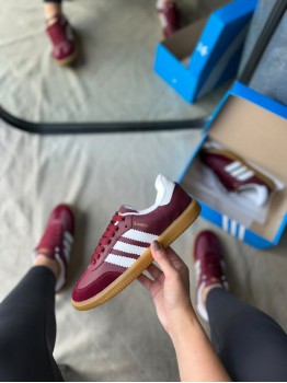 Tênis Samba Feminino Adidas cereja - Tênis Adidas - Tribo Shoes Tênis Samba Feminino Adidas cereja - Tênis Adidas