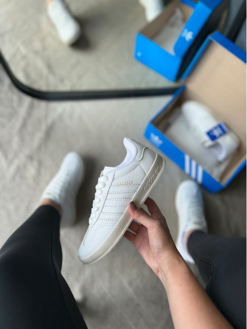 Tênis Gazelle Adidas Branco - Tênis Adidas