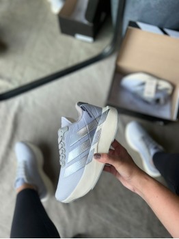 Tênis Adizero Adidas Branco Prata Evo Sl - Tênis Adidas