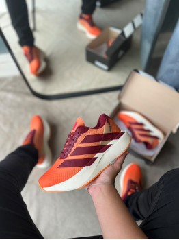 Tênis Adizero Adidas Laranja Vinho Evo Sl - Tênis Adidas - Tribo Shoes Tênis Adizero Adidas Laranja Vinho Evo Sl - Tênis Adidas