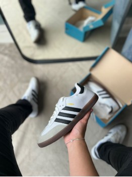 Tênis Samba Unissex Adidas Branco - Tênis Adidas