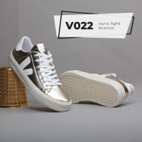 Tênis Esplar Feminino Vert Branco/Dourado - Tênis Vert