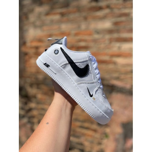 Tênis Air Force EL Masculino Nike Branco/Preto