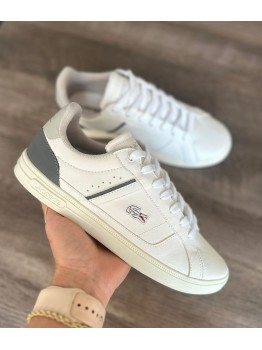 Tênis Europa Premium  Lacoste Branco - Tênis Lacoste