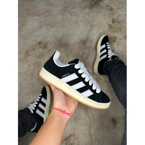 Tênis Campus Unissex Premium Adidas Preto