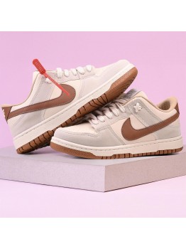 Tênis Dunk Nike Feminino Curvim Marrom - Tênis Nike