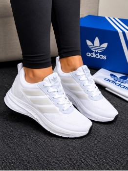 Tênis Supernova Feminino Adidas Branco/Cinza - Tênis Adidas
